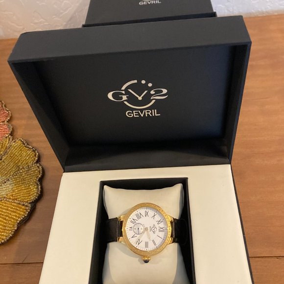 GEVRIL Diamond Astor GV2 Watch Limited Edition Ladies Wristwatch